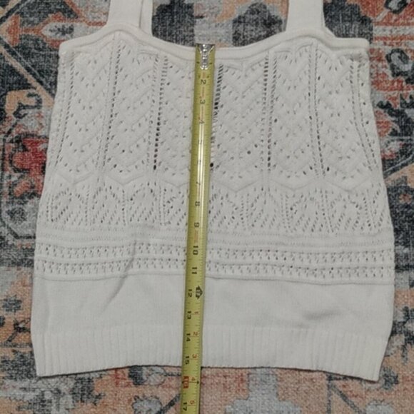 NEW, Express Crochet Knit Sweater Tank Top - Picture 15 of 16